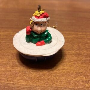 Vintage Tupperware Elf Ornament